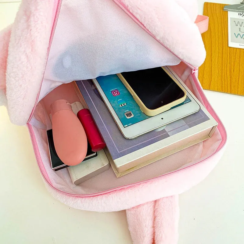 Kawaii Sanrio Plush Backpack Collection for Girls