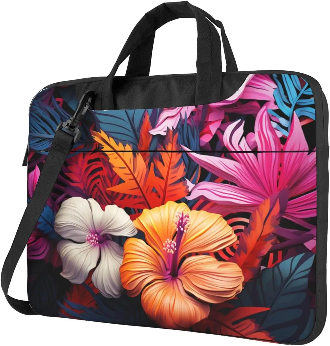 KHiry Laptop Shoulder Bag Laptop Bag Computer Bag Color Tropic Messenger Bag for Unisex