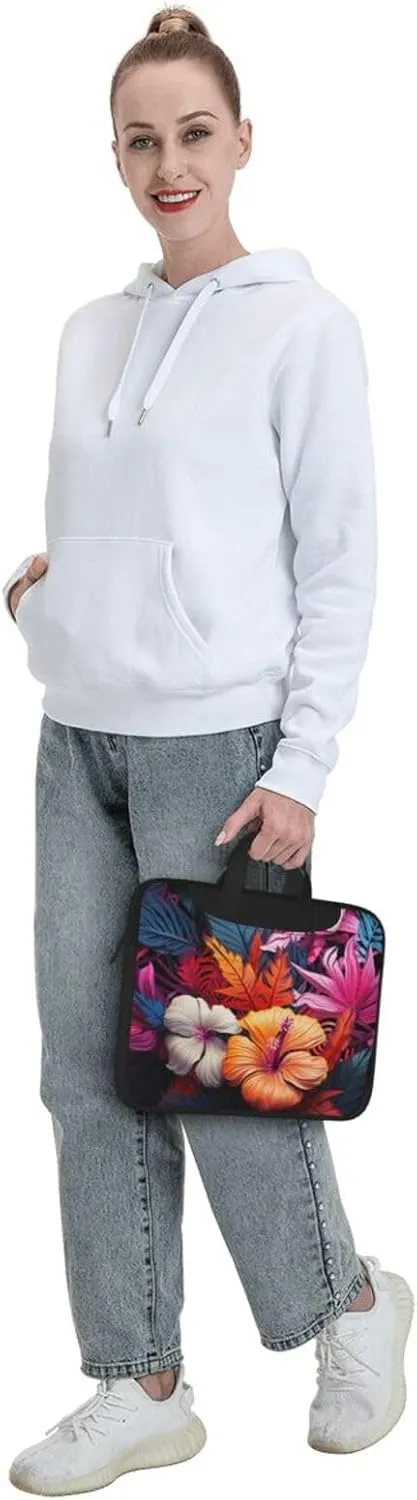 KHiry Laptop Shoulder Bag Laptop Bag Computer Bag Color Tropic Messenger Bag for Unisex