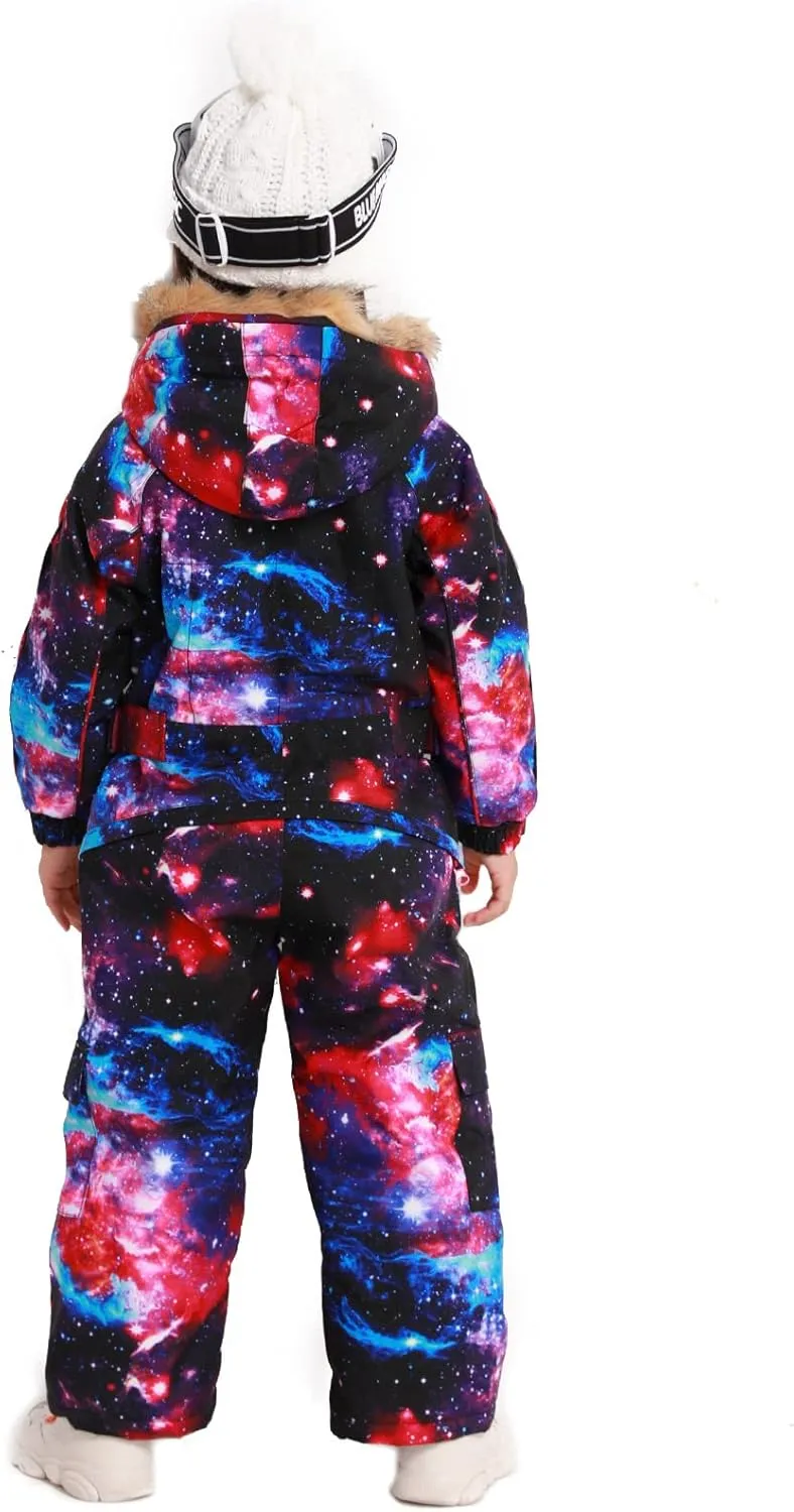 Kid's Baby One Piece Snowsuits Overalls Ski Suits Jackets Coats Jumpsuits Winter Outdoor Waterproof Snowboarding
