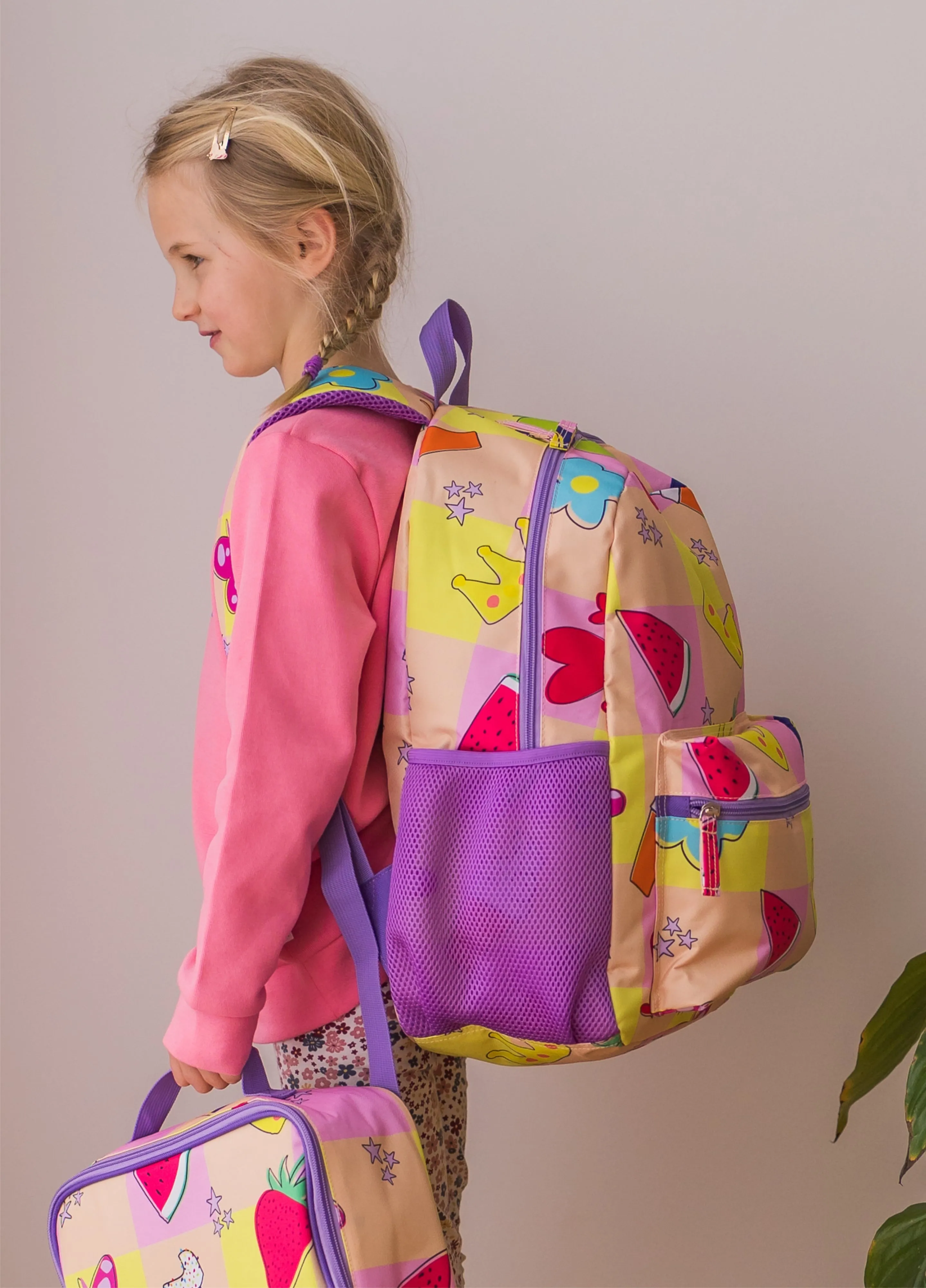 Kids Backpack | Strawberry Delight