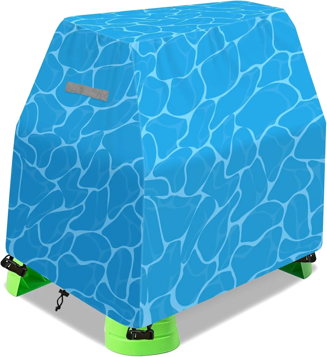 Kids Water Table Cover Fit Step 2 Rain Showers Splash Pond Water Table, Under the Sea Toys Cover Waterproof Dust Proof Outdoor Toys for Toddlers 1-3