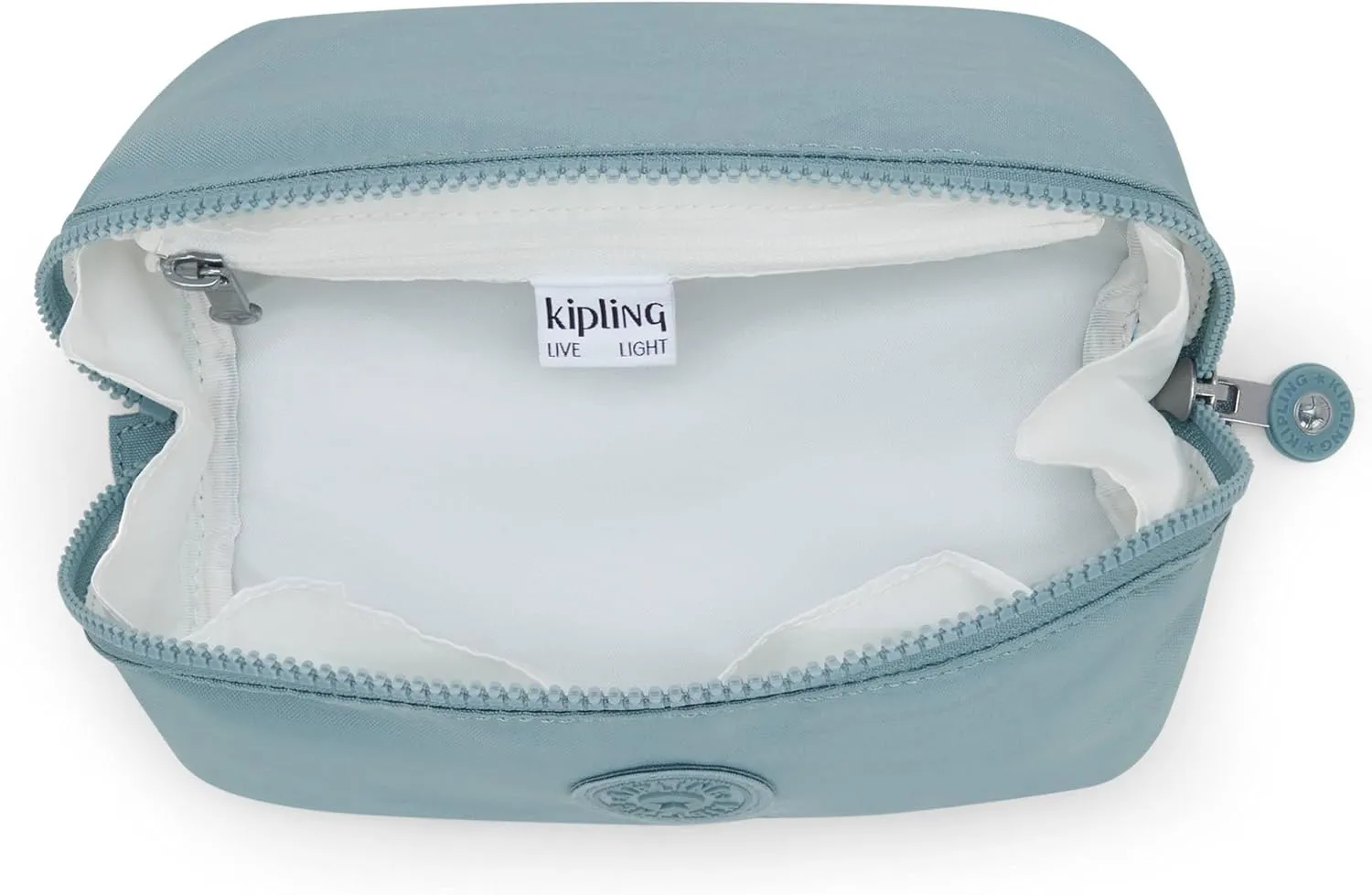 Kipling Mirko Small Toiletry Bag Relaxed Grey