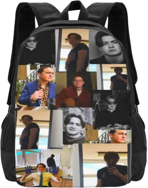 Kit Actors Connor Backpack Laptop Computer Backpacks Travel Bag Double Shoulder Daypack for Work Hiking 15.6 Inch
