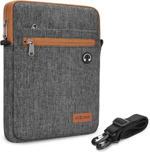 KIZUNA 10 Inch Tablet Sleeve Water Resistant Shoulder Messenger Laptop Bag for 9.7" 10.5" 11" iPad Pro/Apple 10.2" iPad/10 Surface Go/ 10.5" Surface Go 3/10.5" Samsung Galaxy Tab A S6/Huawei MediaPad