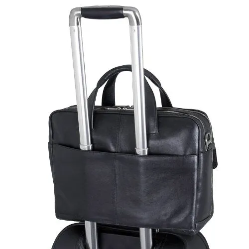 Knomo London Warwick 15" Leather Laptop Bag