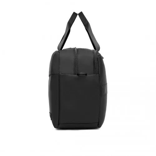 Kono Water-Resistant Travel Bag with Laptop Sleeve Multi-Functional Tote for Business and Weekend Large Capacity for Men and Women - Black