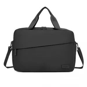 Kono Water-Resistant Travel Bag with Laptop Sleeve Multi-Functional Tote for Business and Weekend Large Capacity for Men and Women - Black