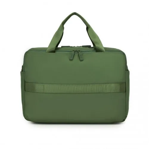 Kono Water-Resistant Travel Bag with Laptop Sleeve Multi-Functional Tote for Business and Weekend Large Capacity for Men and Women - Green