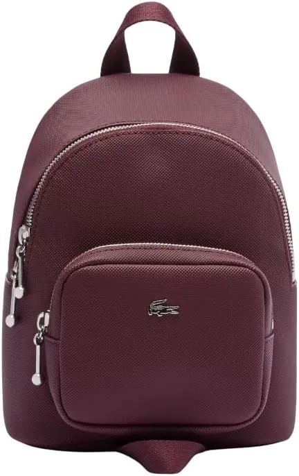 Lacoste Women's Small Daily City Backpack, Summer/Fluorine Green, One Size