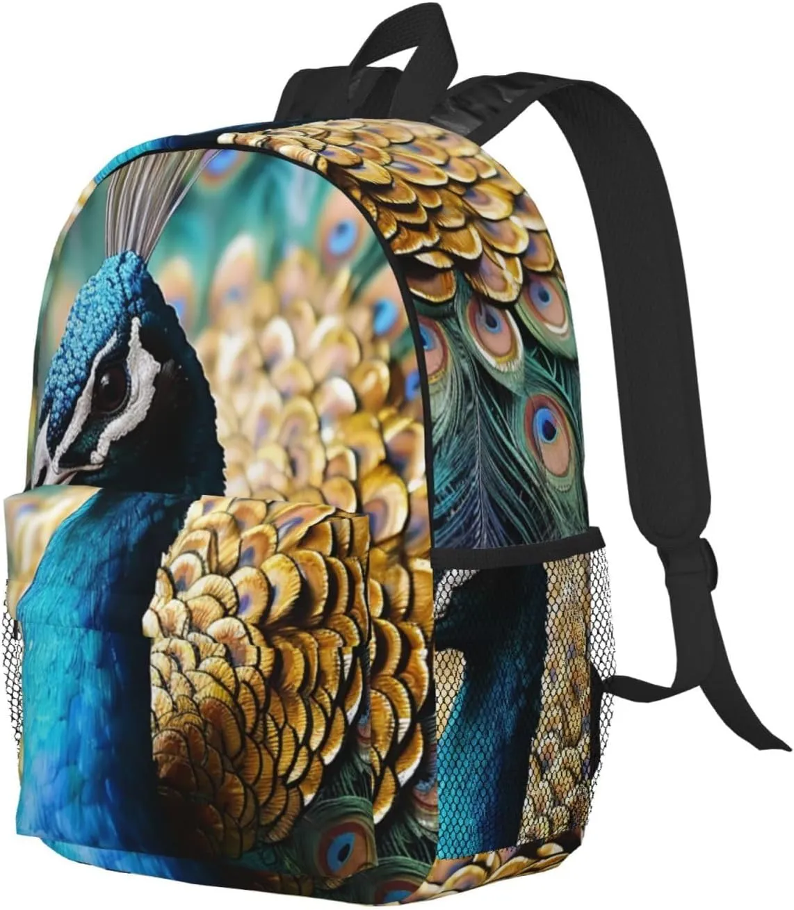 Laptop Backpack Lightweight Backpack for Men Women Daypack Beautiful peacock Laptop Bag Casual Backpack for Travel