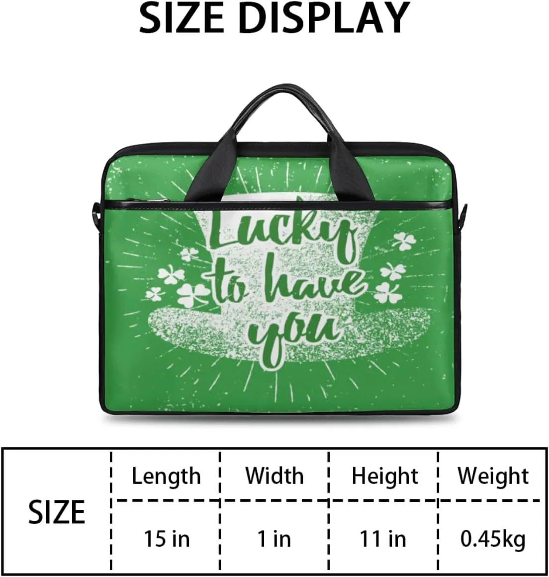 Laptop Bag Case Shoulder Messenger Carrying Bag 13 14 15 Inch Waterproof Computer Sleeve Cover