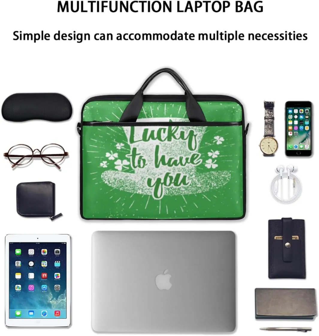 Laptop Bag Case Shoulder Messenger Carrying Bag 13 14 15 Inch Waterproof Computer Sleeve Cover