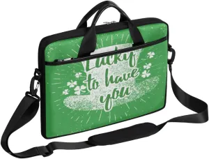 Laptop Bag Case Shoulder Messenger Carrying Bag 13 14 15 Inch Waterproof Computer Sleeve Cover