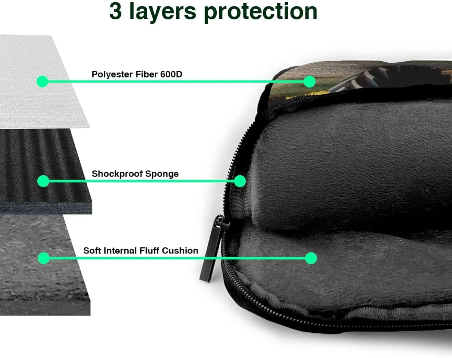 Laptop Shoulder Bag 13-15.6 inch Laptop Bag agricultural machinery Computer Bag Messenger Bag for Men Women