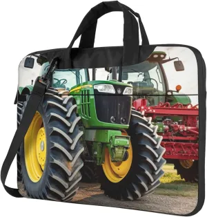 Laptop Shoulder Bag 13-15.6 inch Laptop Bag agricultural machinery Computer Bag Messenger Bag for Men Women