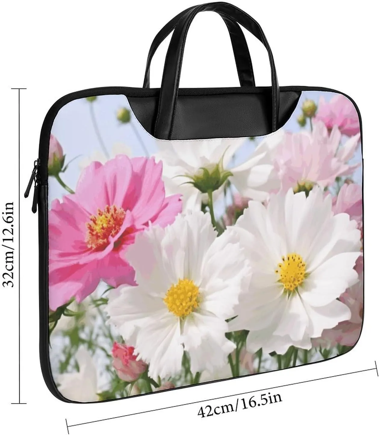 Laptop Shoulder Bag 16.5 Inch Laptop Bag Lovely Alpaca Computer Bag Messenger Bag for Men Women