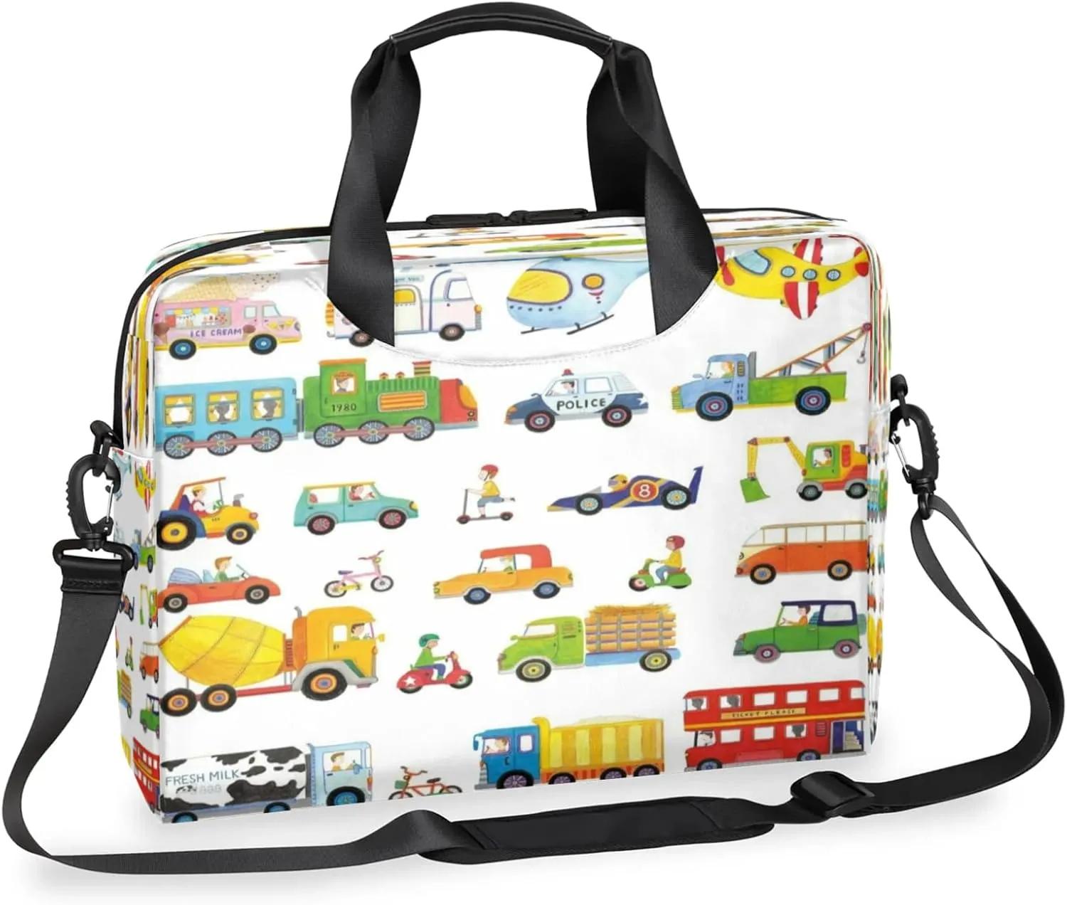 Laptop Shoulder Bag Compatible with Handle, Messenger Shoulder Case for Tablet, Laptop Carrying Case