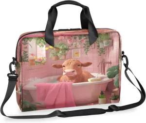 Laptop Shoulder Bag Compatible with Handle, Messenger Shoulder Case for Tablet, Laptop Carrying Case