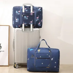 Large Capacity Nylon Travel Duffle Bag: Lightweight, Portable Weekend Bag for Travel, Gym, and Storage on the Go