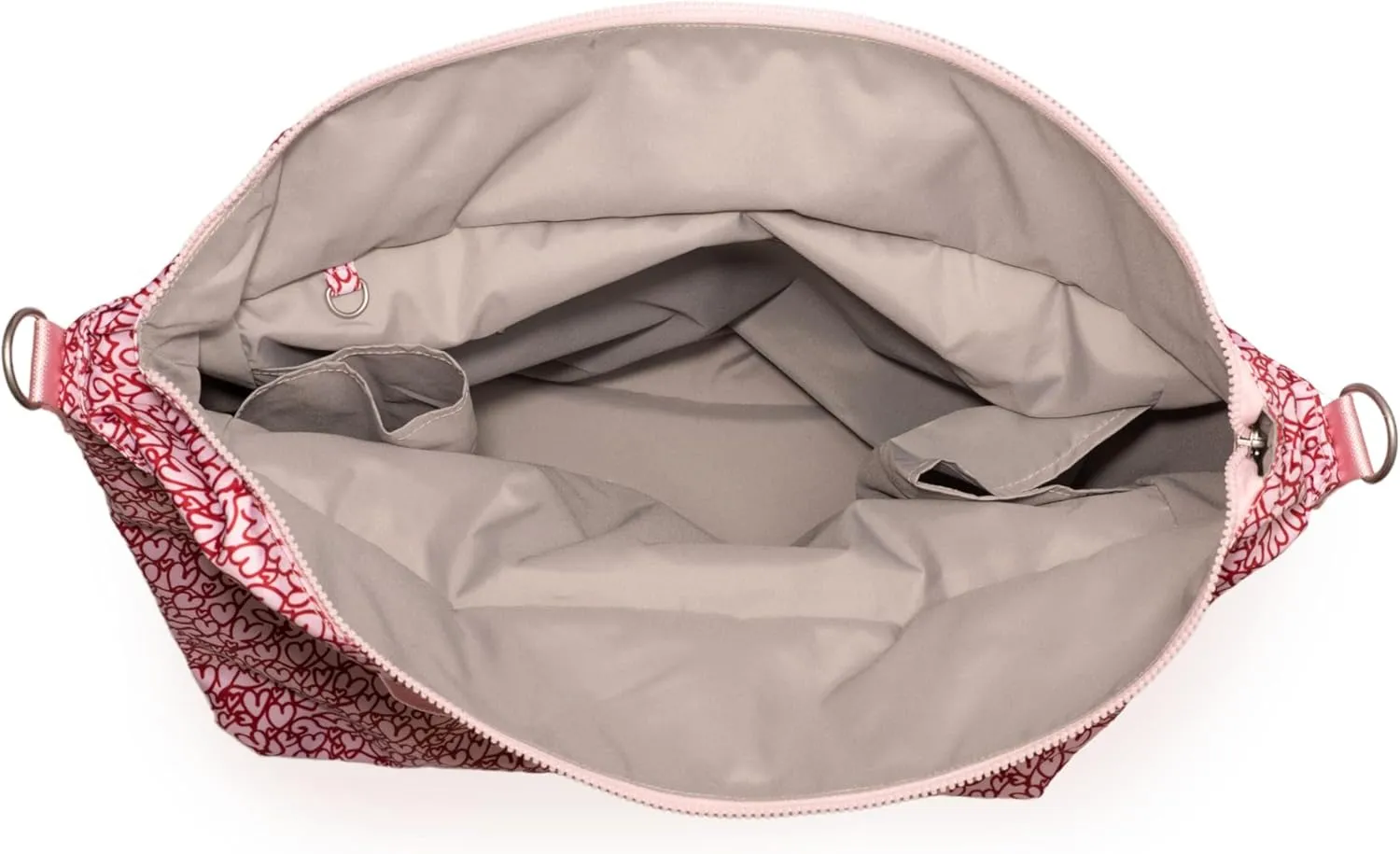 Large Carryall Tote Bag for Women - Lightweight Nylon Zipper Top Weekender Travel Beach Bag Personal Item w/Luggage Sleeve