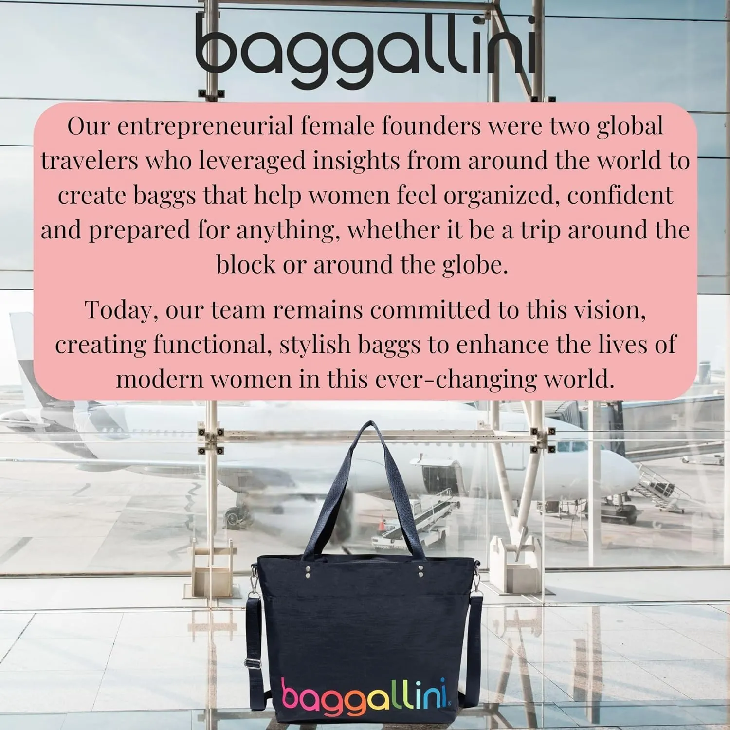Large Carryall Tote Bag for Women - Lightweight Nylon Zipper Top Weekender Travel Beach Bag Personal Item w/Luggage Sleeve