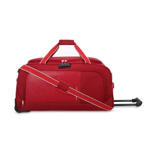 Lavie Sport 65 cms Swift Wheel Duffle Bag With Combi Lock | (Red)