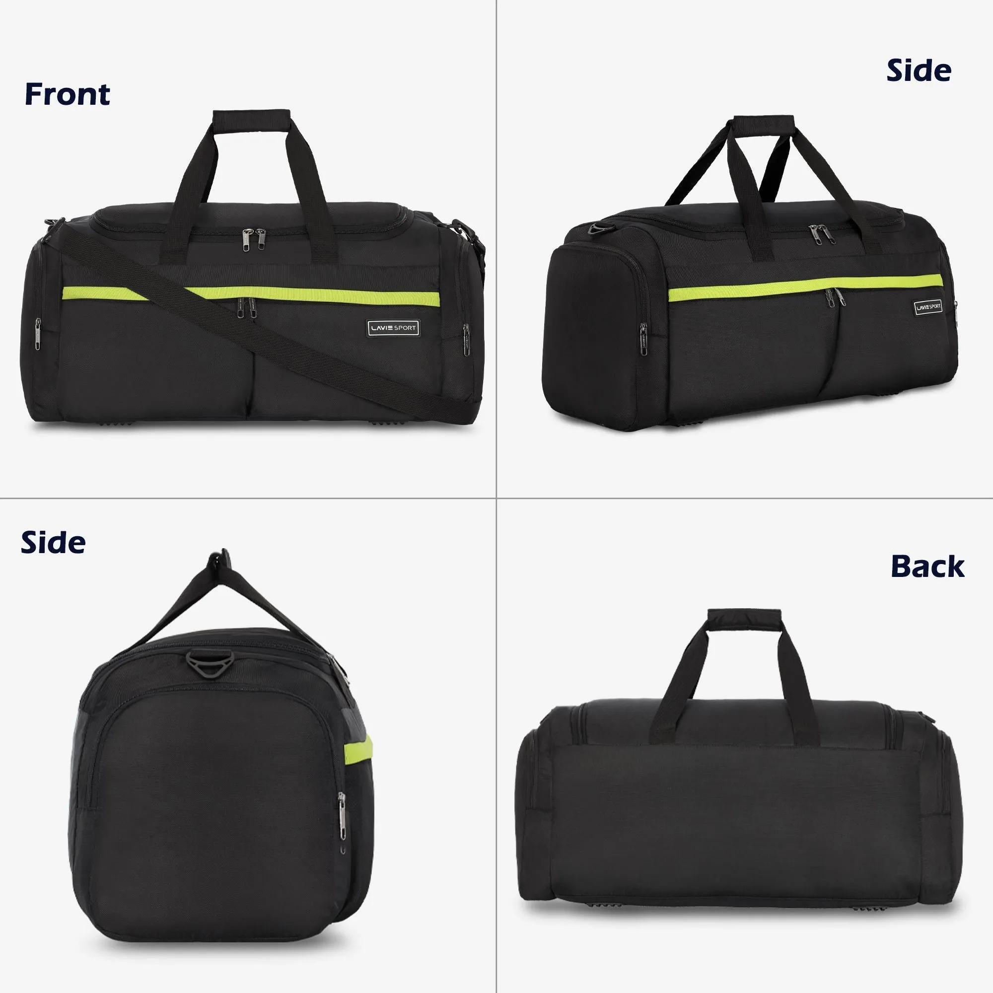 Lavie Sport Epitome 55 cms Large Duffle Bag For | Airbag| Duffle