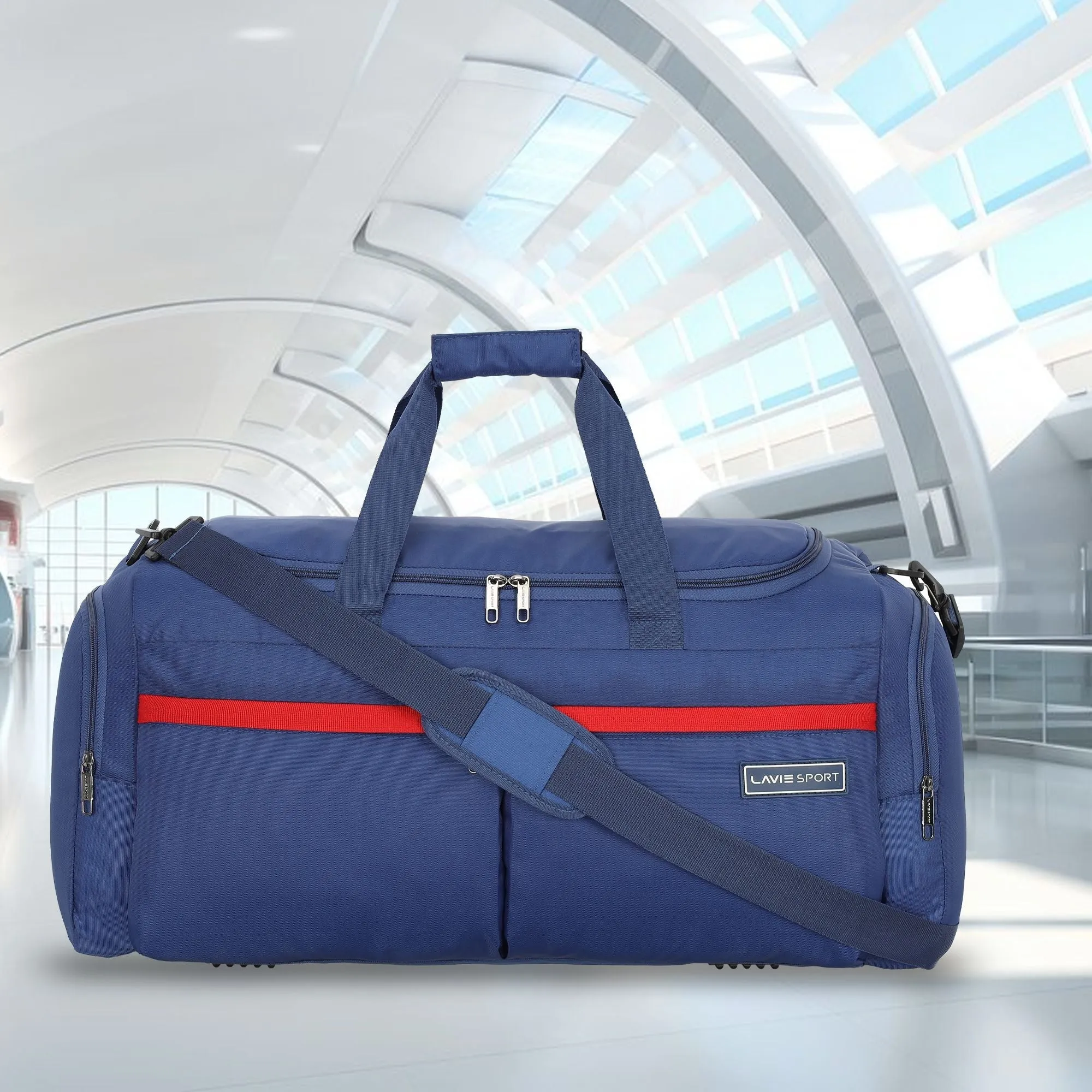 Lavie Sport Epitome 55 cms Large Duffle Bag For | Airbag | Duffle