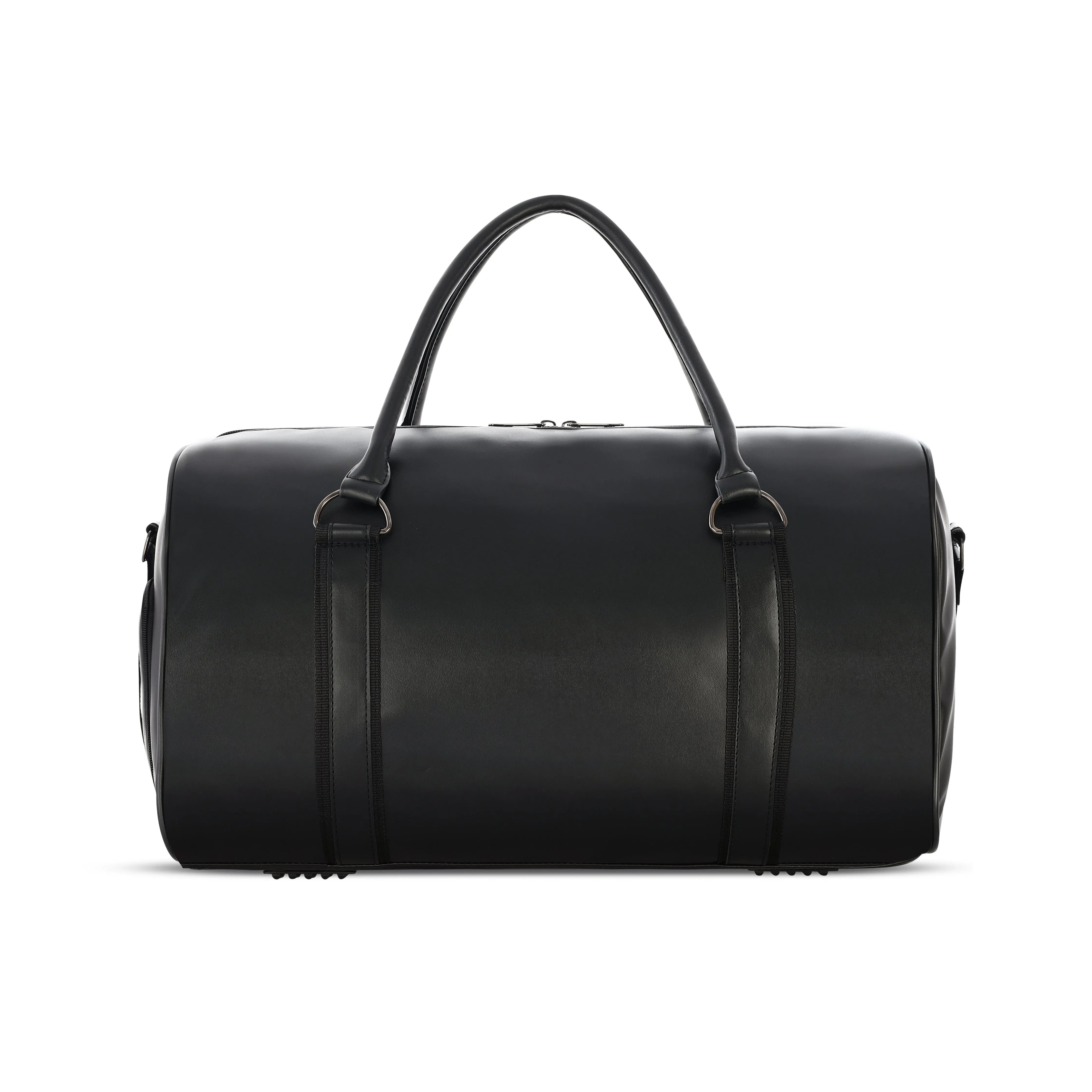 Lavie Sport Pilot 32L Unisex Duffle Bag - Black and Off white Colour