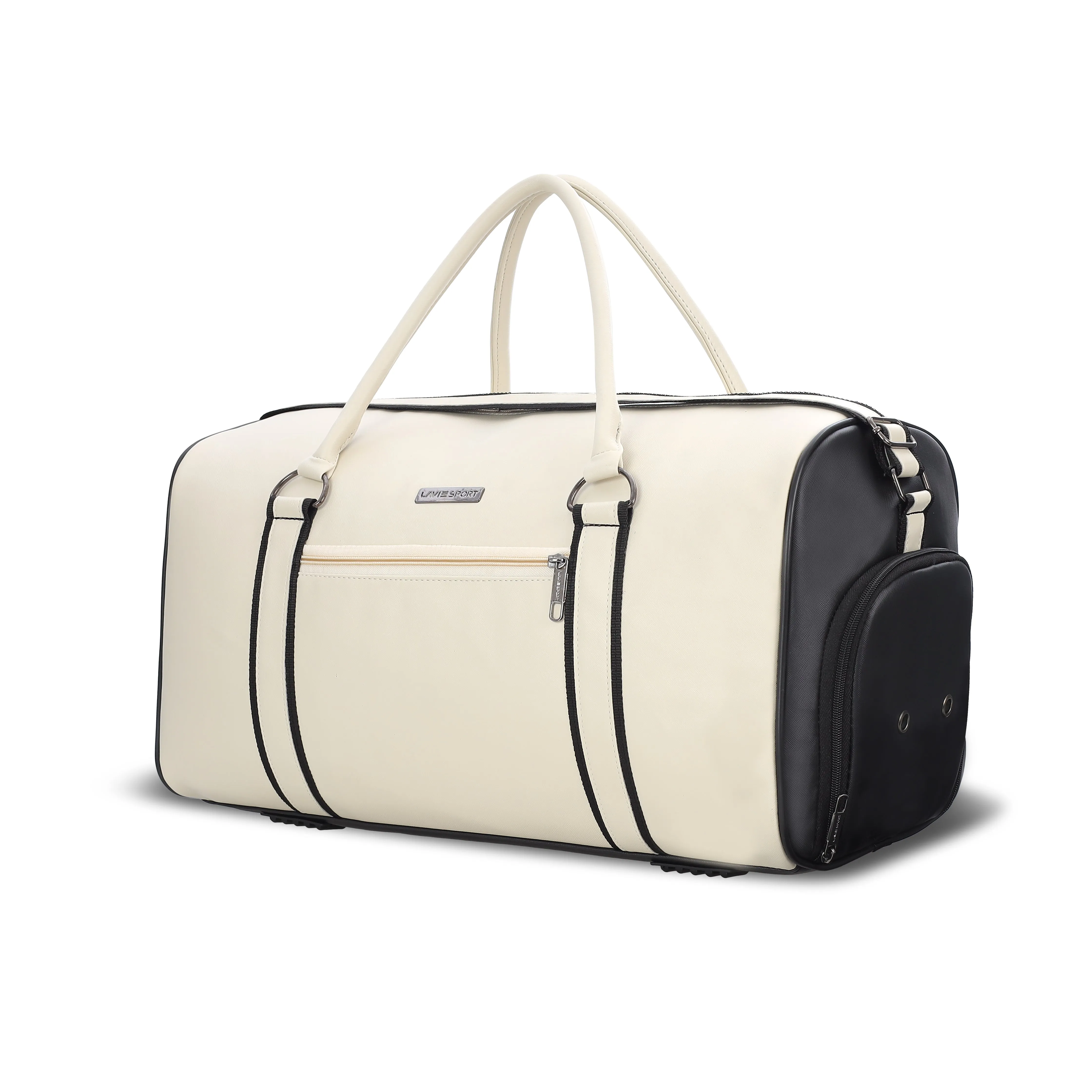 Lavie Sport Pilot 32L Unisex Duffle Bag - in Black Colour