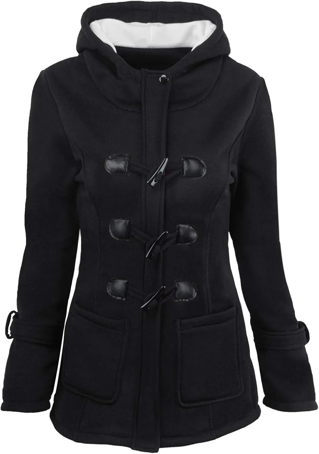 LCMTWX Women Oversized Fleece Lined Raincoat Windproof Outdoor Coat Plus Women's Coat Outdoor Mountain Jackets Rain Jacket