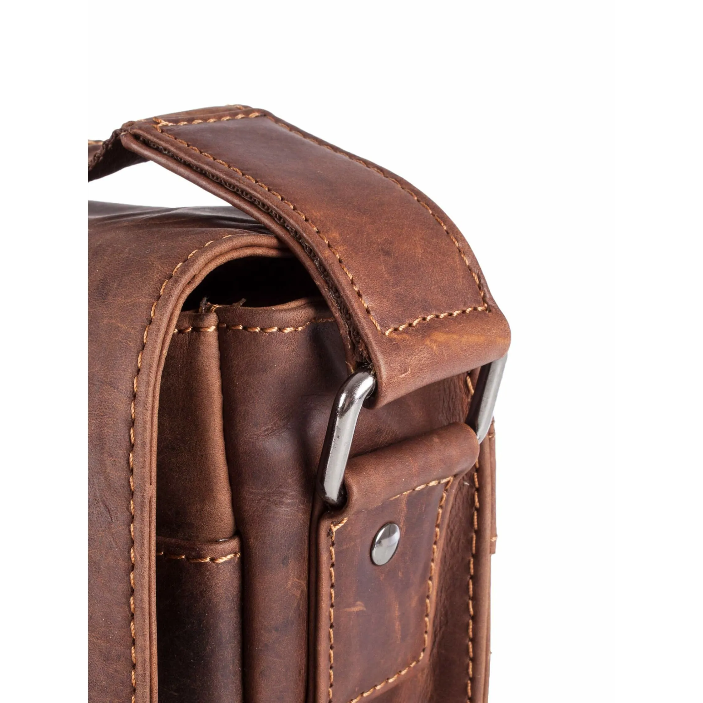 Leather Shoulder Bag - Martin Sandel
