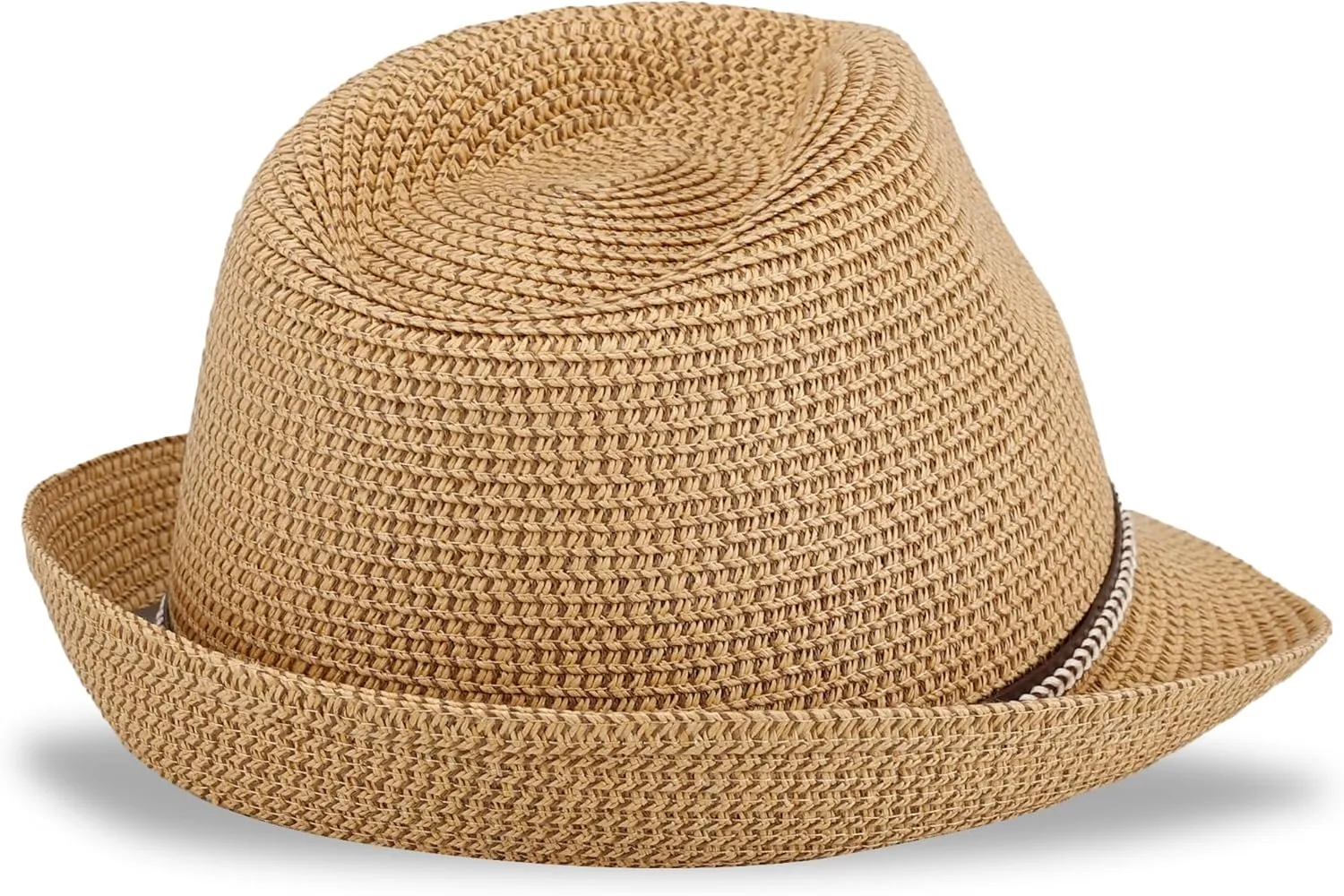 Levi's Men's Lightweight Straw Fedora Panama Hat