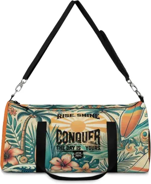 Light orange beach duffle bag | The Grind Collection | Motivational gear for sun-fueled goals and coastal hustle