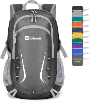 Lightweight Packable Backpack 35L, Foldable Backpacks Water Resistant Collapsible Light Daypack for Hiking