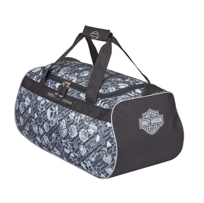 Logo Duffel Grey Tattoo