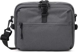 Lohol Small Messenger Bag for Men Women, Adjustable Crossbody Sling bag Purse for Daily Use Travel Sports