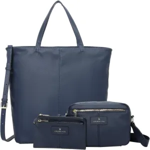 LONDON FOG - Women's Tote Bag, Crossbody Bag, and Wallet 3-Piece Set | Faux Leather | Purse Set for Work, Travel, & Outings