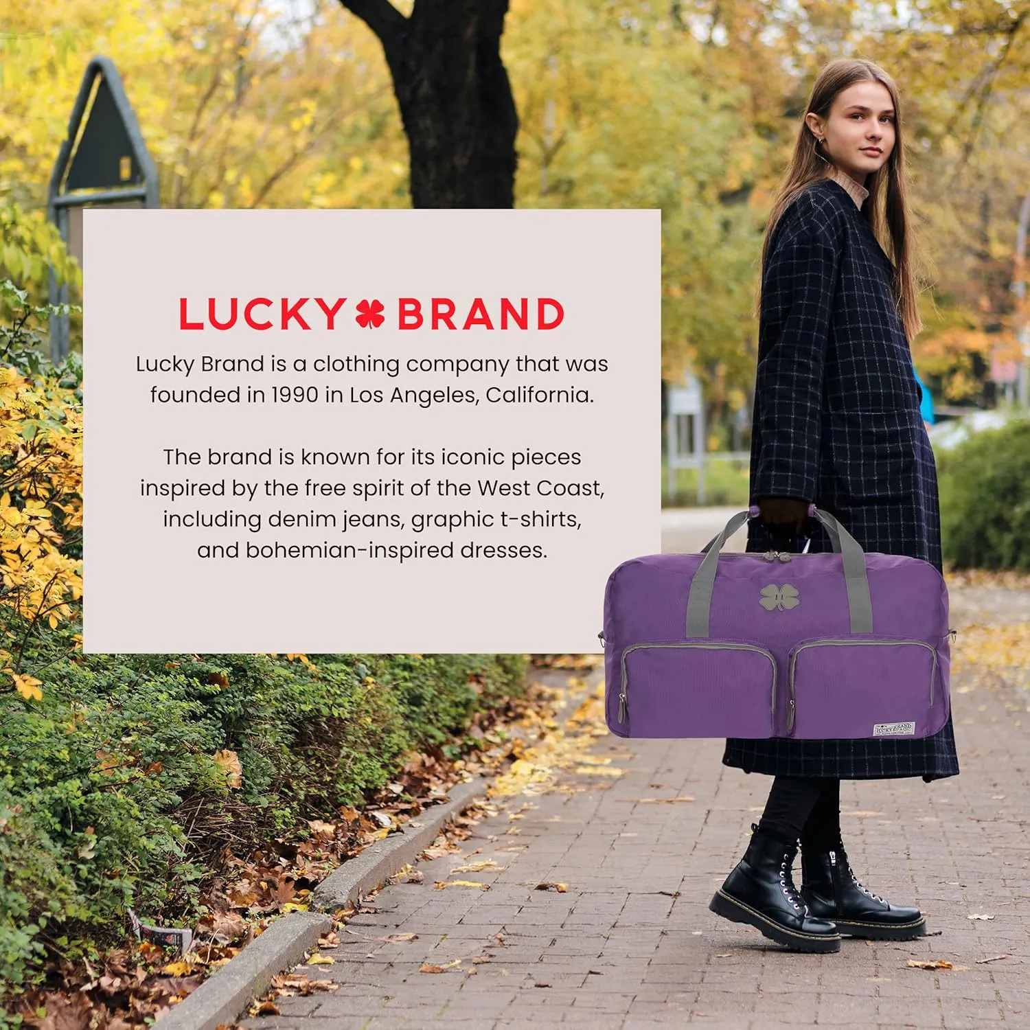 Lucky Travel Duffel Bags 115L, Gym Bag, Travel Bag & Large Duffle Bag for Men, Foldable Overnight Weekender Bags for Women & Men with Adjustable Shoulder Strap,