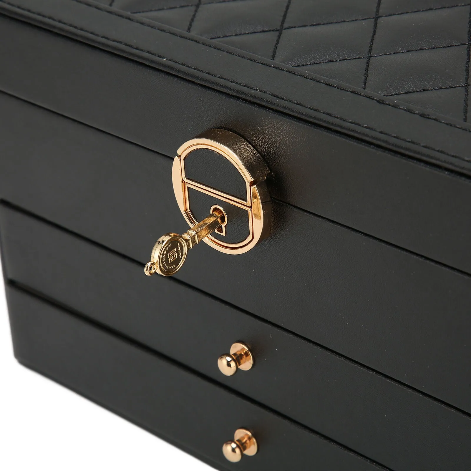 LuxeVault | Triple Layer Jewelry Organizer