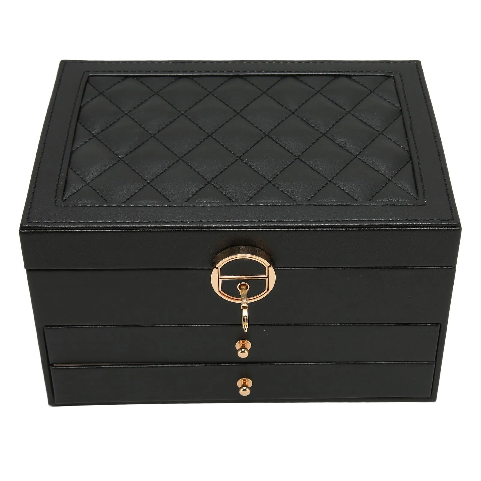 LuxeVault | Triple Layer Jewelry Organizer