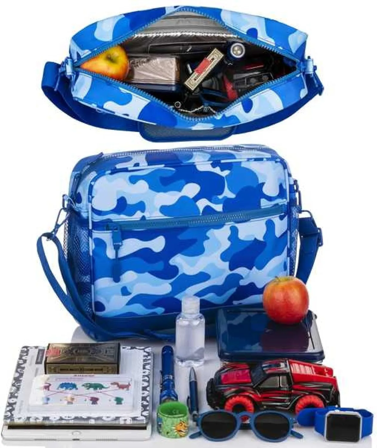 Maggie Crossbody Bag for Teen Girls - Insulated Compartment Messenger Bag with Adjustable Strap & Multiple Pockets,