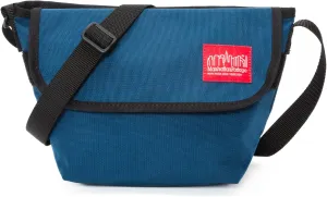 Manhattan Portage Mini NY Messenger Bag With Zip Pocket And Spacious Compartment Water Resistant Cordura 1000D (Navy)