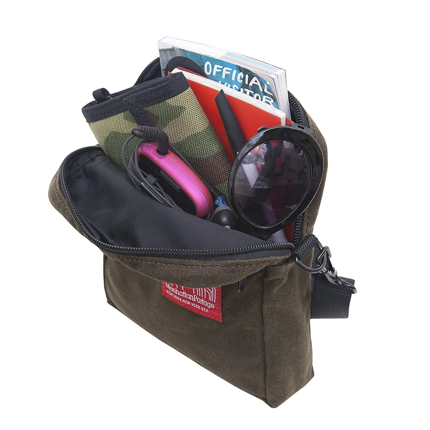 Manhattan Portage Waxed Canvas City Lights Bag