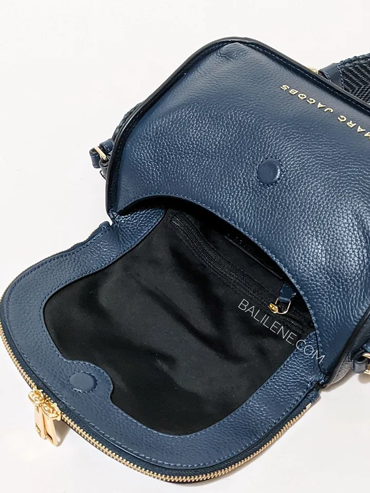 Marc Jacobs H132L01RE21 The Groove Mini Messenger Bag Blue Sea