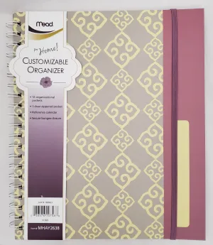 Mead Customizable 12 Pocket File Organizer (MHAY2638)