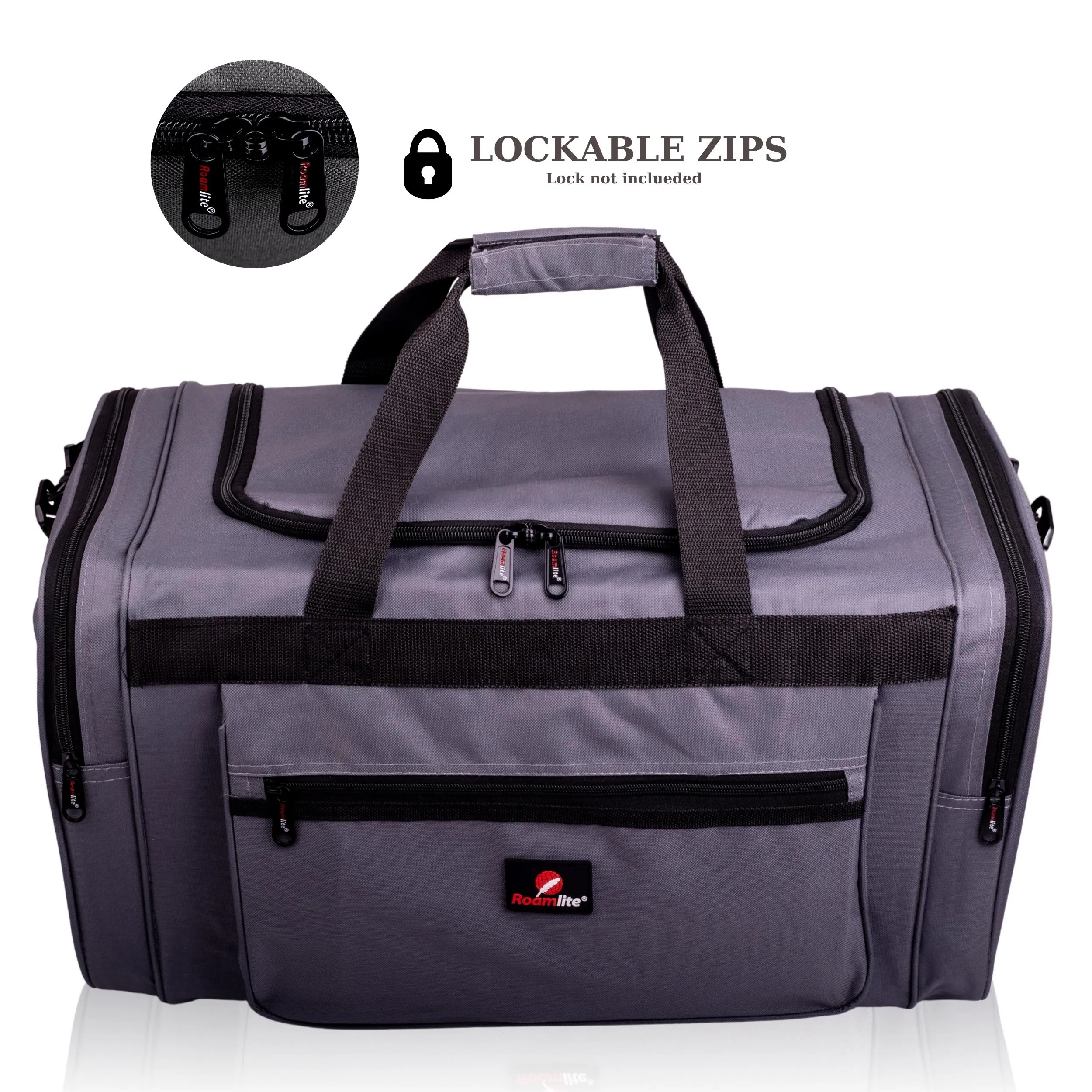 Medium Size Weekend Holdall or Overnight Duffle - Ideal Gym Sports Bag