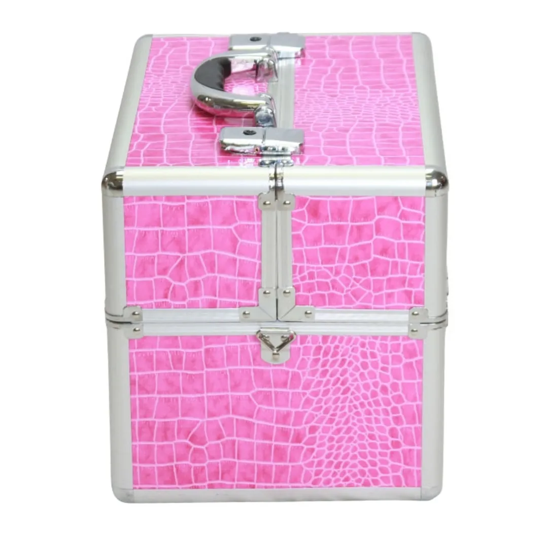 Medusa Lockable Makeup Train Case