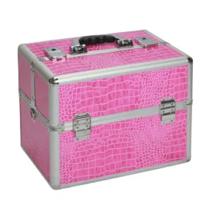 Medusa Lockable Makeup Train Case